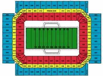 Alamodome Seating Chart